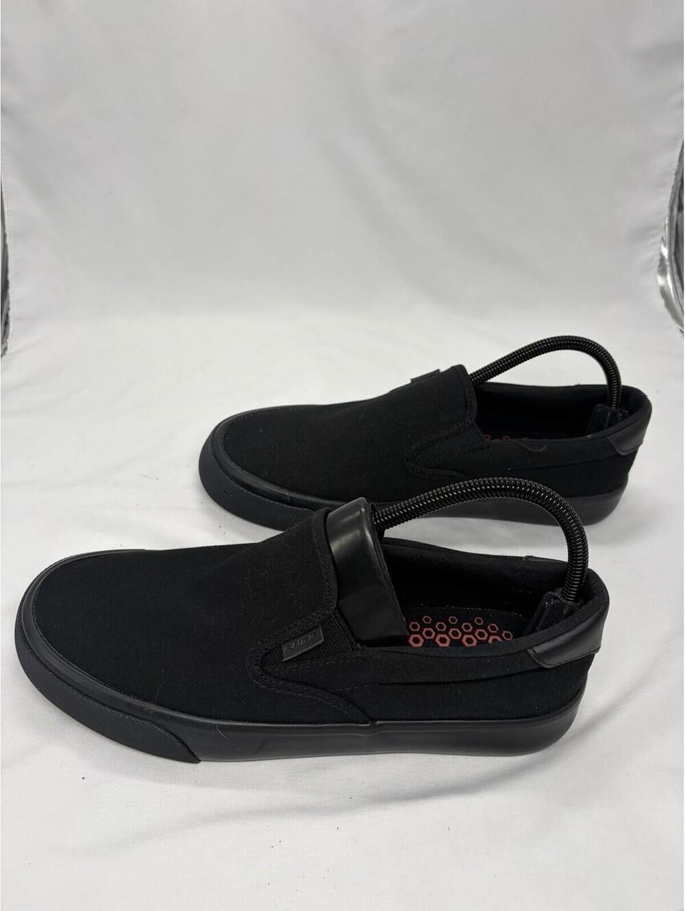Lugz Men's Canvas Slip-On Shoes Black Size 8 NWOT